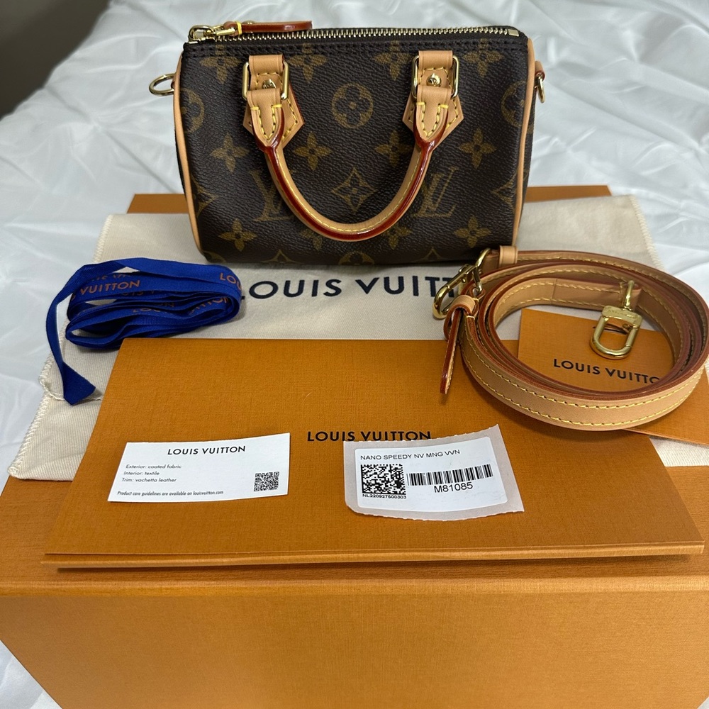 Louis Vuitton Nano Speedy 2022